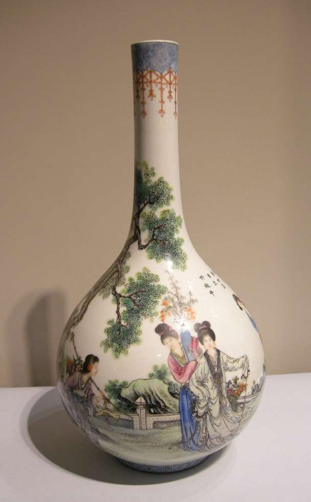 Large bottle vase